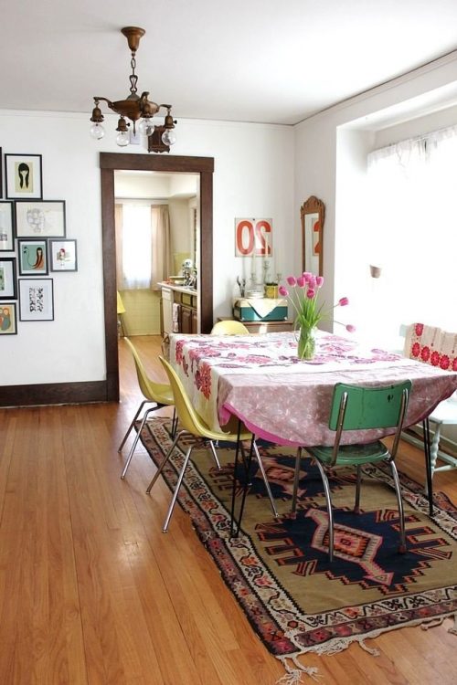 70 Comedores vintage modernos e ideas de decoración