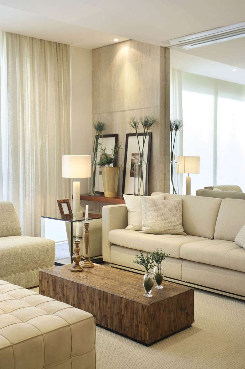 Decoración monocromática, distintos tonos de un mismo color