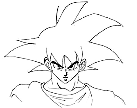 Cómo dibujar a Goku paso a paso | CaféV